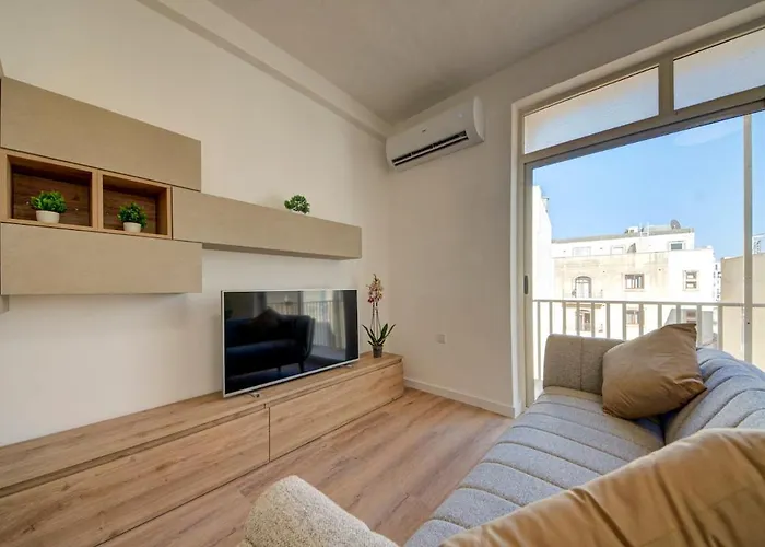 Contemporary Steps Away From Spinola Bay * Saint Julian's